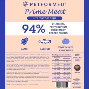 Krmivo Petformed Prime Meat Jehněčí s lososem - Obrázek 4