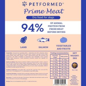 Pienso Petformed Prime Meat – Cordero con salmón - Imagen 4