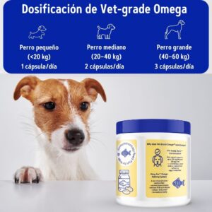 Vet-Grade Omega — aceite de pescado con omega-3 para perros - Imagen 7