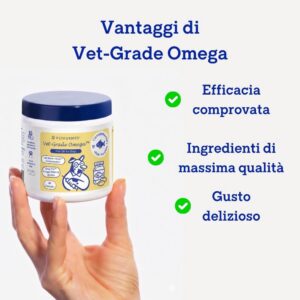 Vet-Grade Omega — olio di pesce con omega-3 per cani - immagine 3