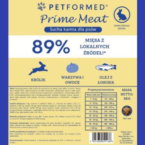 Karma Petformed Prime Meat Monobiałkowa z królika - obrazek 4